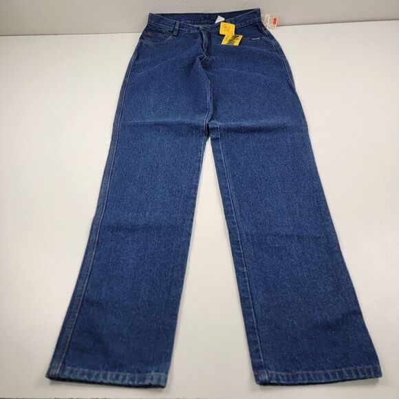 VTG Rockies Rocky Mountain High Rise Mom Jeans ASL Blue Denim 33/15 Bareback 90s - Picture 3 of 14